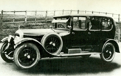 Minerva four-door six-cylinder 30hp of 1925