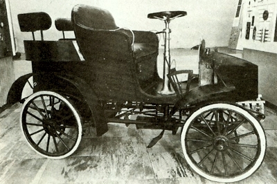 1902 NAG Kleingenberg. It was fitted with a 5 hp single-cylinder engine