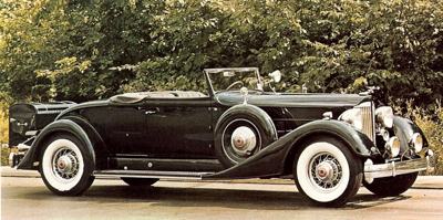 1934 Packard 12 cylinder Coupe Roadster