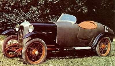 1927 Competition Salmson, powered by a 1100cc twin overhead cam engine