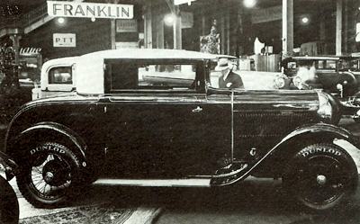 1929 Salmson S4 two-door coupe