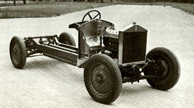 1924/1925 Sizaire 2 liter chassis
