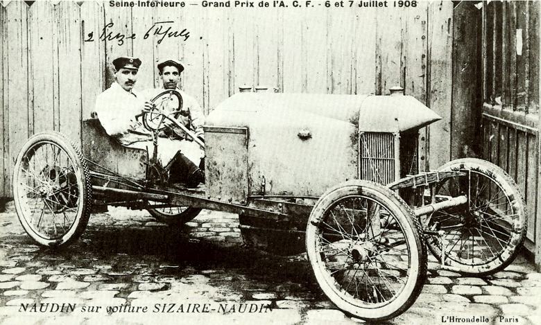 Louis Naudin's 1908 Racer