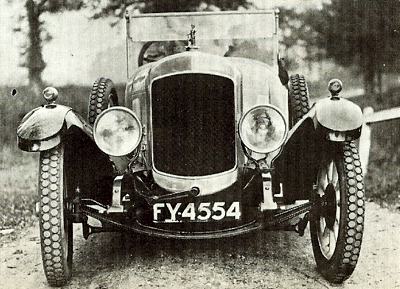 1921 Vulcan with 3686cc four cylinder engine